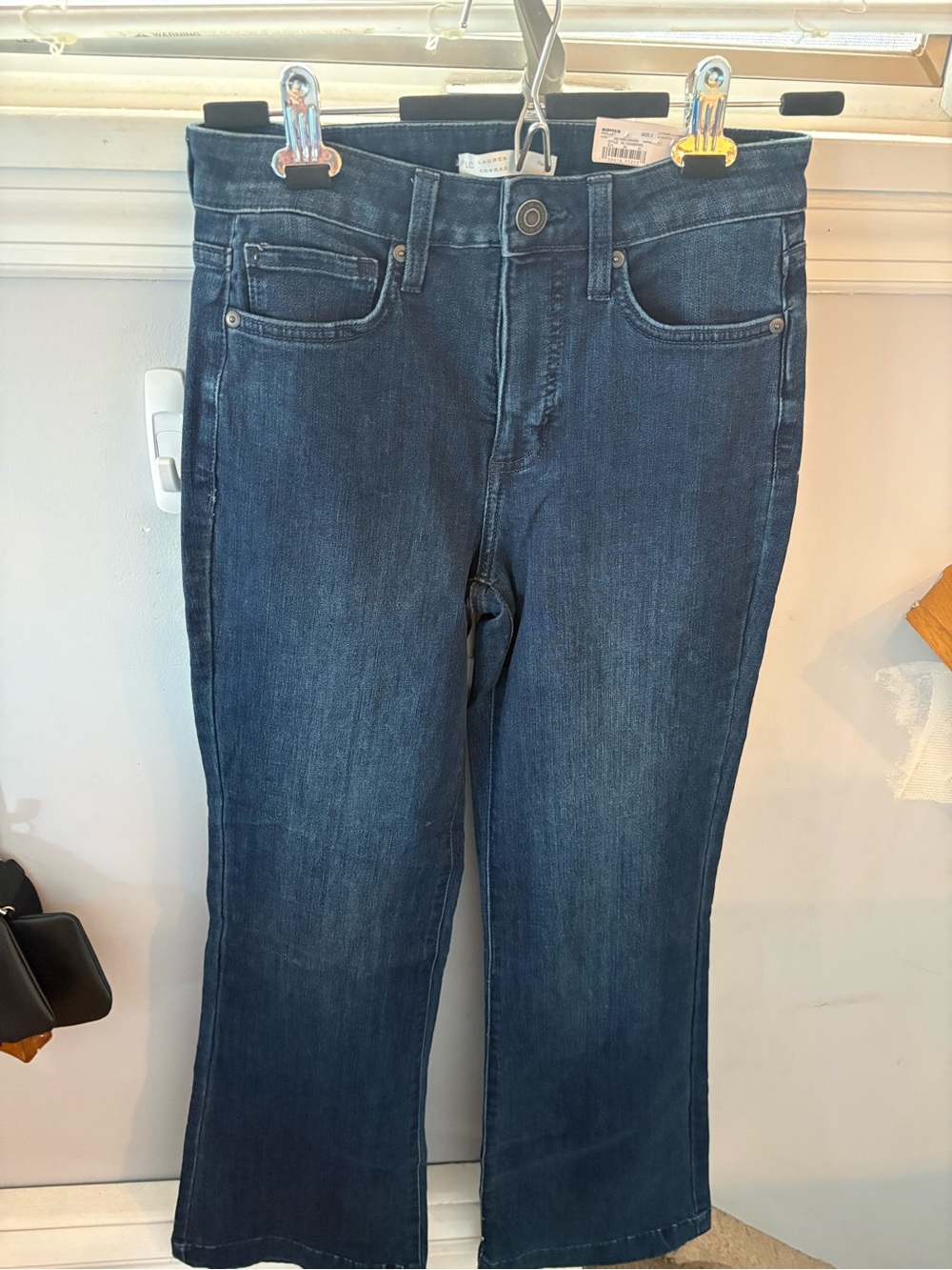 LC Lauren Conrad Dark Blue Flare Jeans
